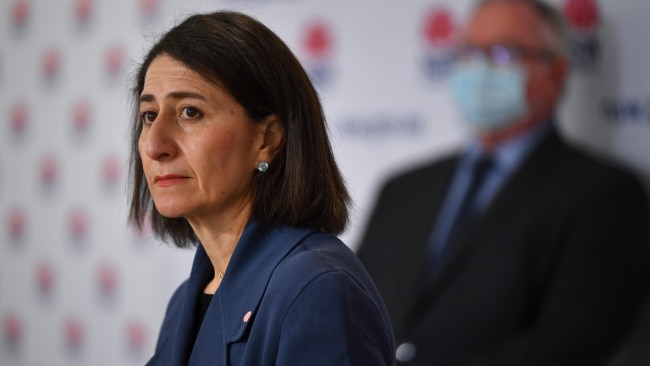 Premier Gladys Berejiklian says NSW has never been warring against COVID-19 to "this extent" since the outset of the pandemic. Picture: Getty Images