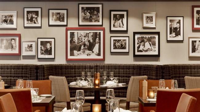 Manfredi's Italian Restaurant on-board the Viking Neptune.