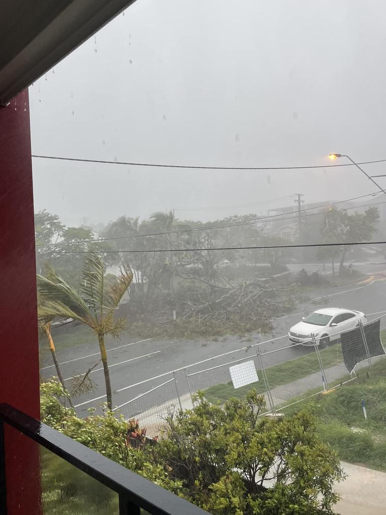 Storms have smashed SEQ on Tuesday afternoon. Picture: Prue Krook