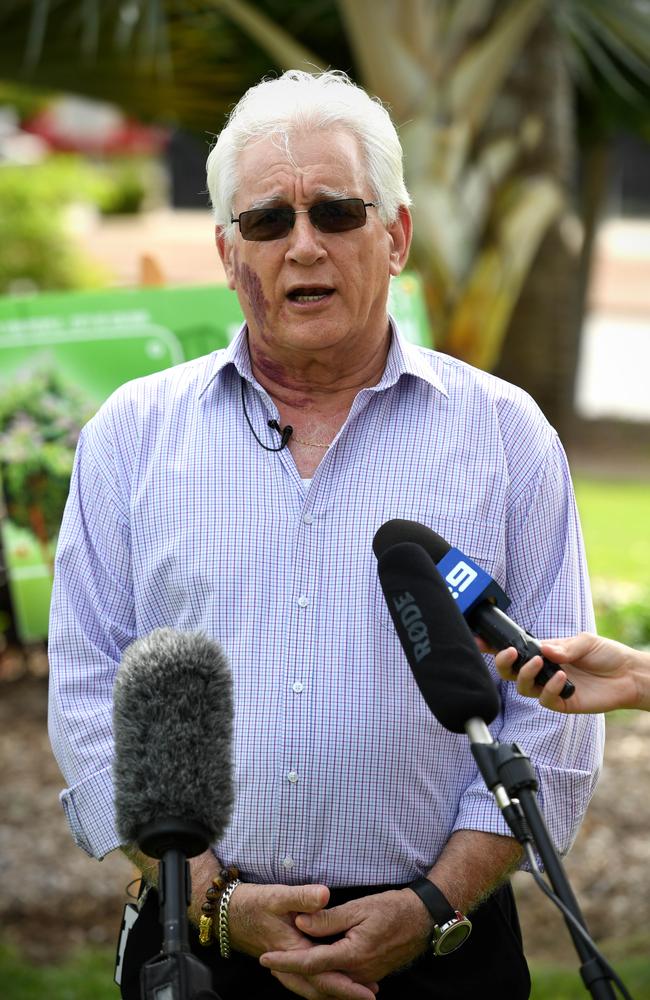 Lord Mayor of Darwin Kon Vatskalis has welcomed the government’s move to buy back grocery store liquor licences. Picture: Che Chorley