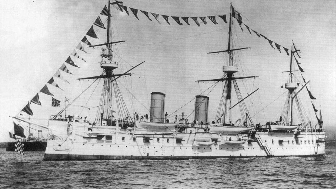 The Dmitrii Donskoi was an Imperial Russian Navy armoured cruiser, sent to reinforce its Pacific squadron during the Russ-Japanese war in 1905.