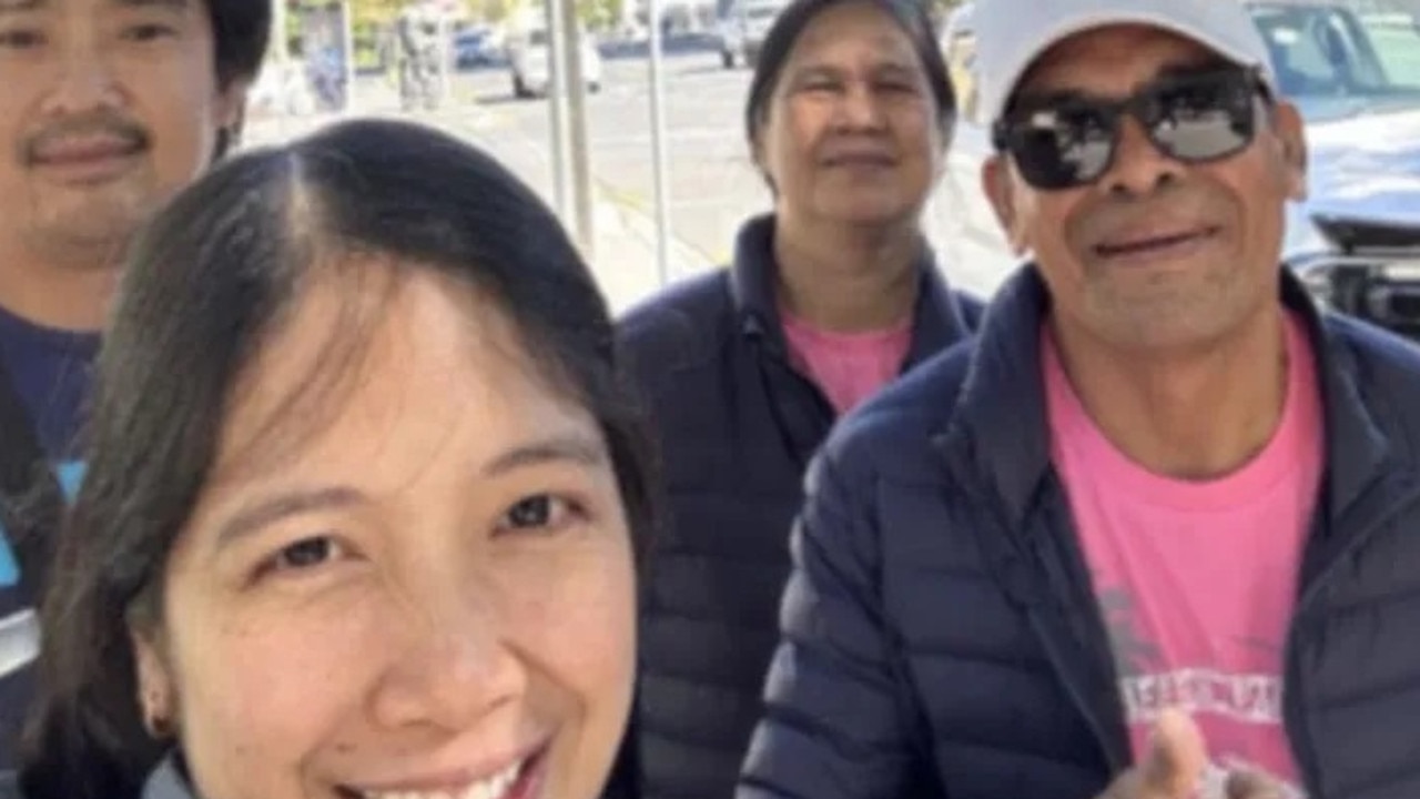 Mary Joy Estrada De La Cruz, husband Edgar De La Cruz Jr and Mary's parents were involved in a tragic accident that left the pregnant Mary dead. Photo: GoFundMe