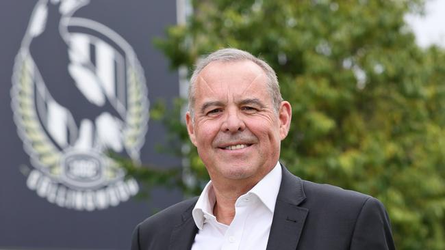 Mark Korda was Collingwood president.