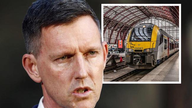 Mark Bailey train scandal in Queensland.