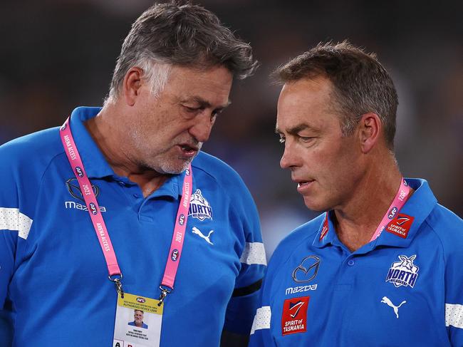 The Roos hit back at Cornes on Wednesday. Picture: Michael Klein