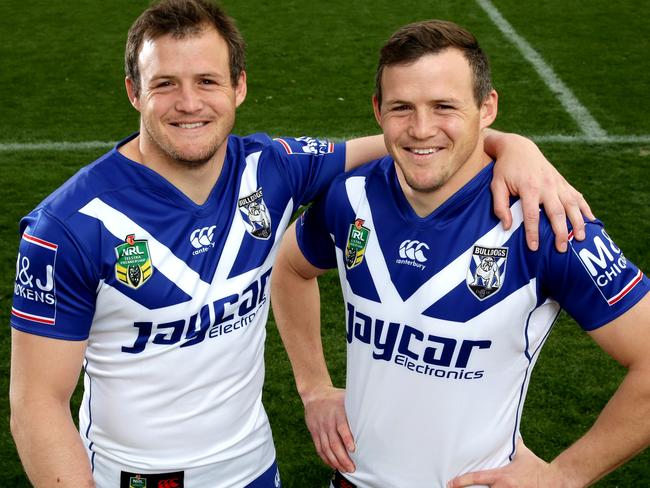 Josh and Brett Morris are likely to be forced out of Belmore. Picture: Gregg Porteous