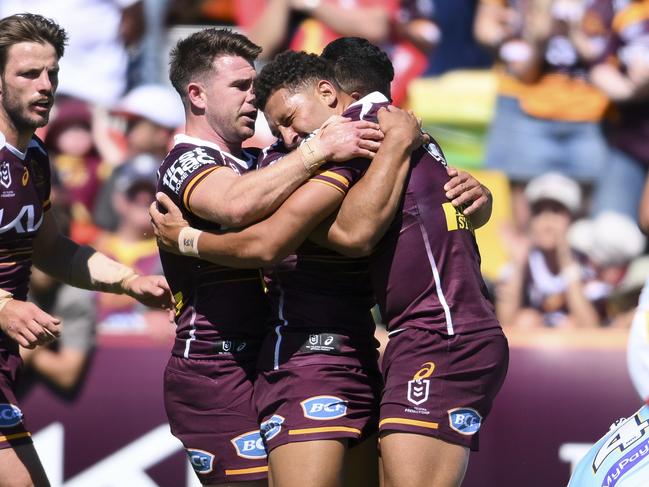 Gehamat Shibasaki is a chance to play for the Broncos in round 1. Picture: NRL Photos