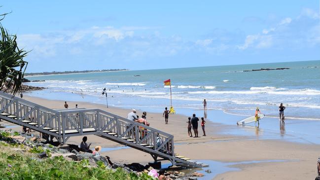 The Yeppoon main beach.