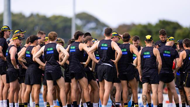 The Tigers are training at Wonthaggi. Picture: Richmond FC