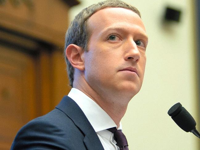 WASHINGTON, DC - OCTOBER 23: Facebook co-founder and CEO Mark Zuckerberg testifies before the House Financial Services Committee in the Rayburn House Office Building on Capitol Hill October 23, 2019 in Washington, DC. Zuckerberg testified about Facebook's proposed cryptocurrency Libra, how his company will handle false and misleading information by political leaders during the 2020 campaign and how it handles its usersÃ¢â¬â¢ data and privacy. (Photo by The Asahi Shimbun via Getty Images)