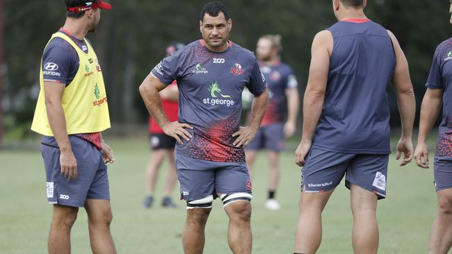 George Smith returns to the Reds’ starting side for the first time in 2018.