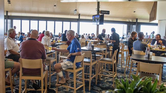 The new Kurrawa Surf Club at Broadbeach. Picture: Jerad Williams