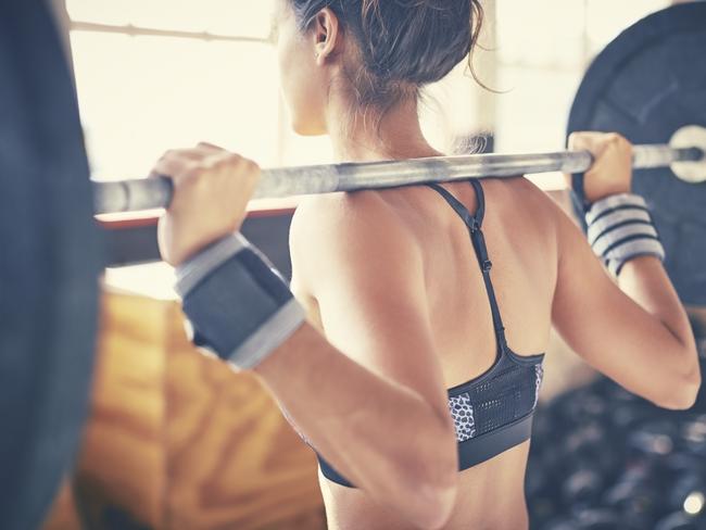 Women should look at weight training two times per week.