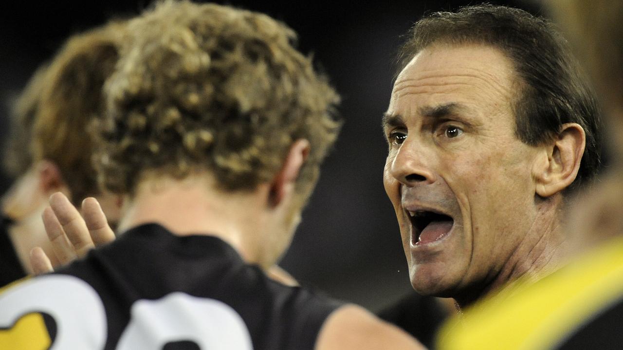 The pressure was building on Terry Wallace after the club’s 2009 loss to Melbourne.