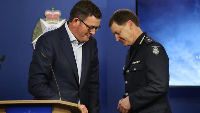 Victorian Police Commissioner Shane Patton has scored an invite. Picture: David Crosling