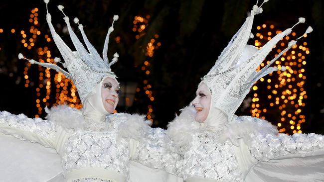 Performers Emily Buttle and Belinda Kittikhoun will bring icy magic to Winterlight.