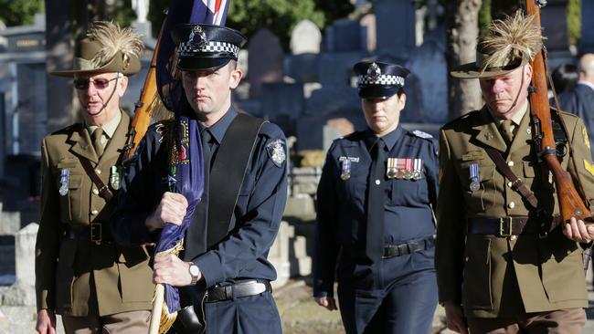 The Police Association commemorated its first president Inspector Frank Heaney on June 25.