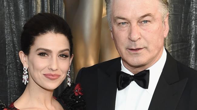 LOS ANGELES, CA - JANUARY 27:  Hilaria Baldwin (L) and Alec Baldwin attend the 25th Annual Screen ActorsÂ Guild Awards at The Shrine Auditorium on January 27, 2019 in Los Angeles, California. 480595  (Photo by Dimitrios Kambouris/Getty Images for Turner)