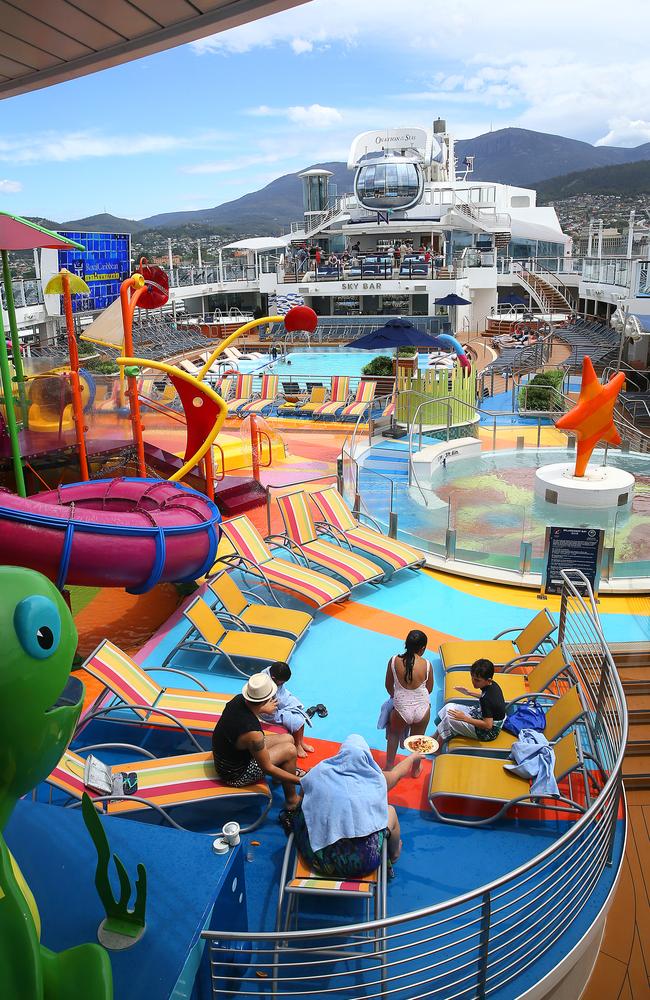 The children's play area on Ovation of the Seas. Picture: Sam Rosewarne