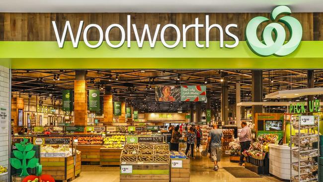 Woolworths came top of the table for its nutrition and obesity prevention plans. Picture: Dallas Kilponen/PPR