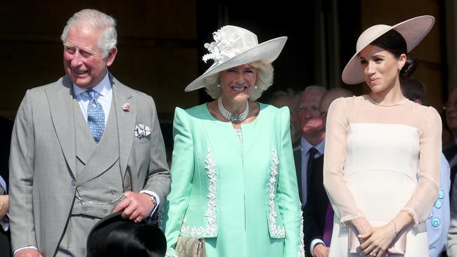 Despite being their stepmother, Camilla, Duchess of Cornwall has a close relationship with Princes William and Harry, and their wives. Picture: supplied