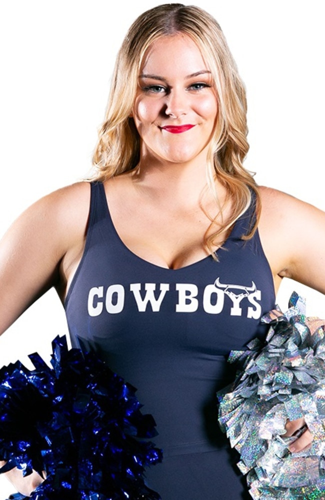 North Queensland Cowboys cheerleading squad: Abby