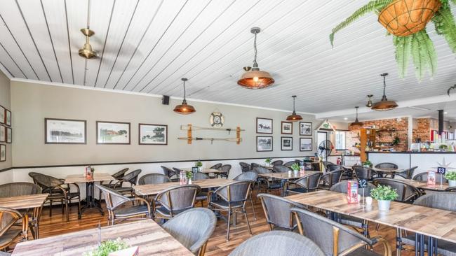 Inside the popular restaurant at Wellington Point.