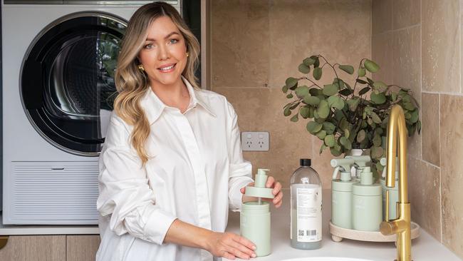 Social media content creator Cindy Mead has launched her new business, Améli Home, with a collection of refillable vessels. Picture: Supplied