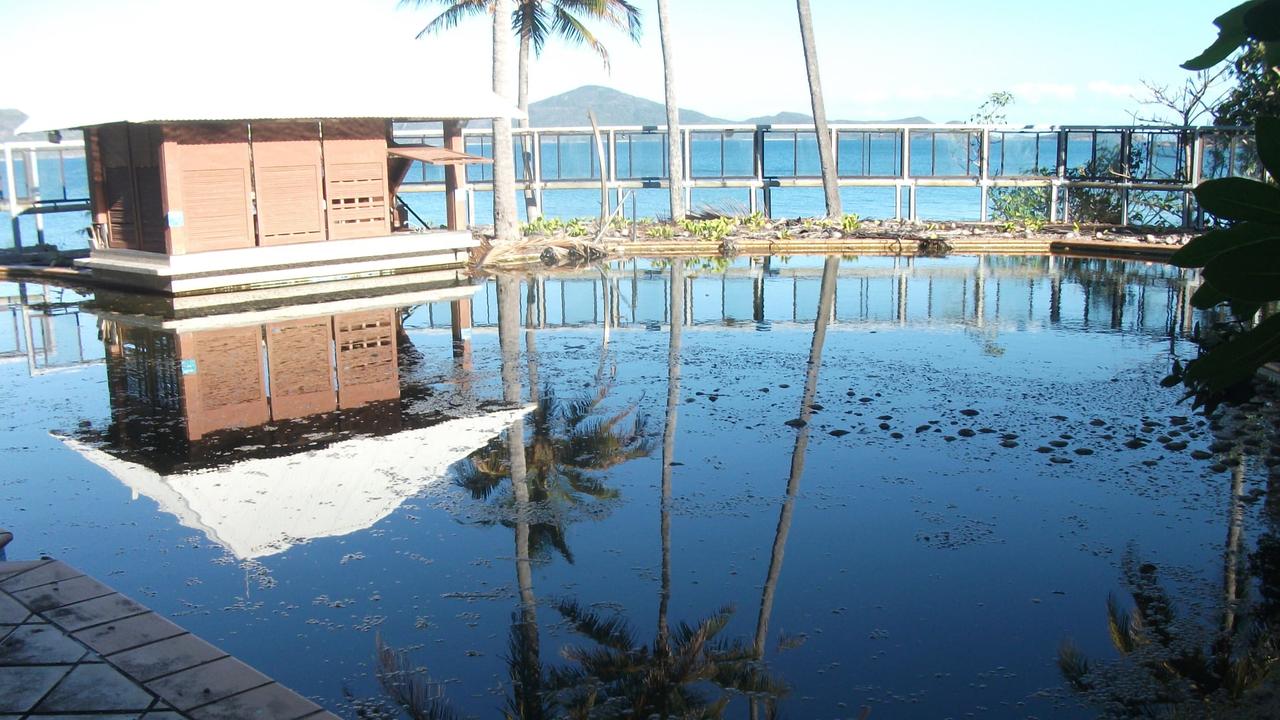 Jack Jia has committed to restoring Lindeman Island’s dilapidated resort to its former glory. Picture: Ron Altmann