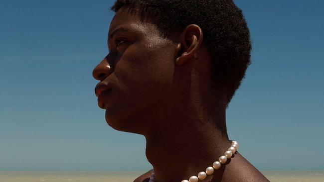 Broome’s Willie Creek Pearls featured in the #WeWearAustralian campaign. Picture: Claire Hart