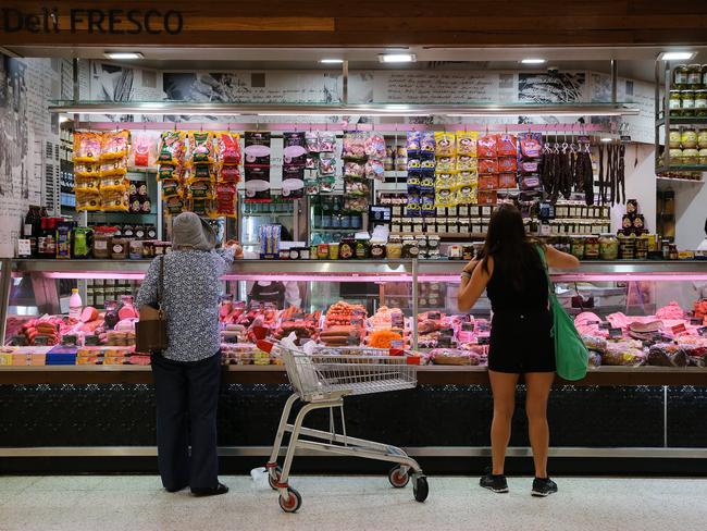 SYDNEY, AUSTRALIA - Newswire Photos JANUARY 17, 2022: A view of people shopping at a butcher shop in Sydney as the cost of living continues to rise making it tougher on the budgets of families and general public. Picture: NCA NewsWire