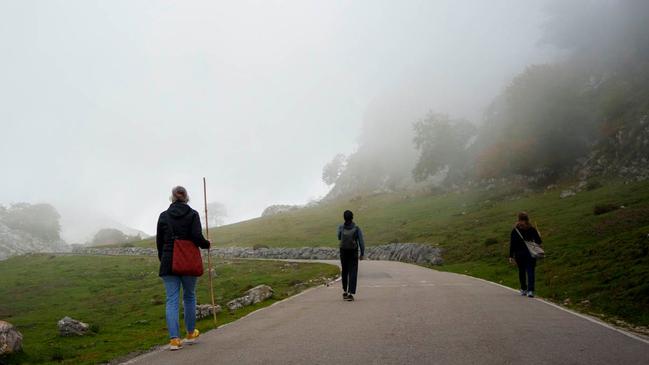 The hike allows travelers to take in the beauty of the Picos de Europa mountains. Picture: Alejo Sabugo