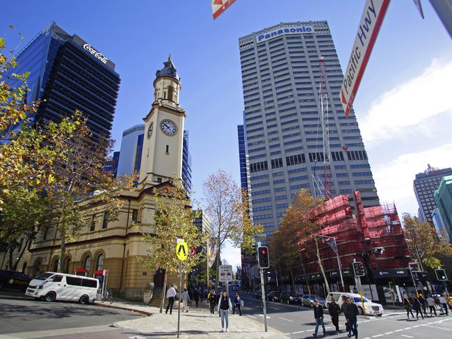 The North Sydney CBD is starting to shake off its sleepy image.