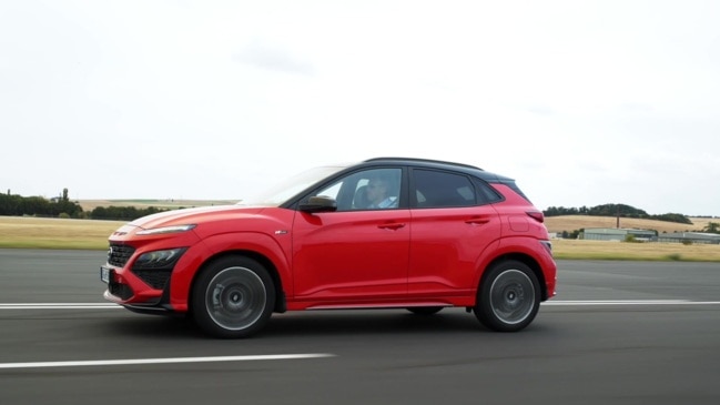 All New Hyundai Kona N Line Driving Video The Courier Mail