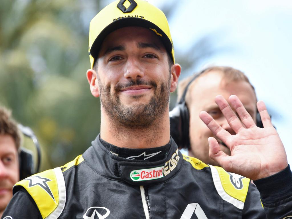 Ricciardo’s stint at Renault got off to a rocky start. (Photo by YANN COATSALIOU / AFP)