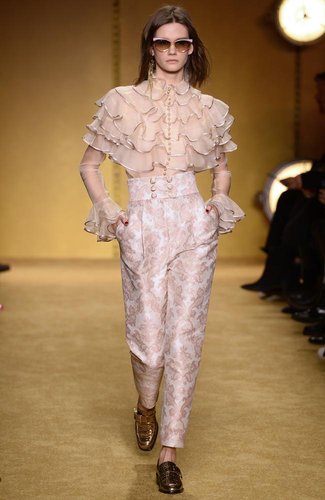 More frills and florals from Zimmermann. Picture: Getty Images