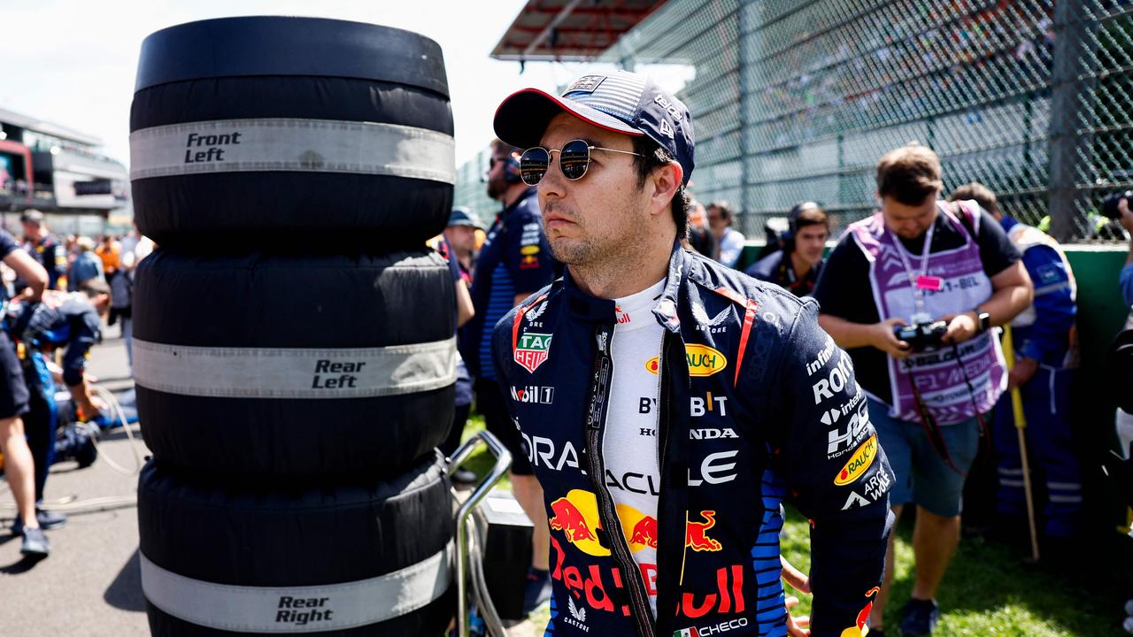 Red Bull Racing's Mexican driver Sergio Perez is under pressure.