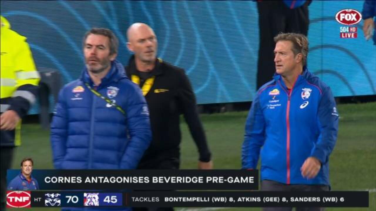 Expletives fly between Bevo & Cornes!