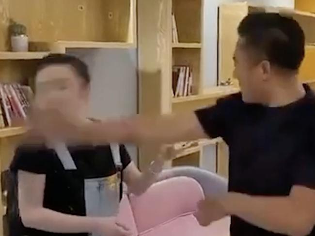 Shocking video has emerged of an assault about an alleged pay dispute in a Gouger St bubble tea shop.