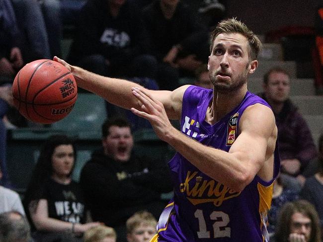 David Wear had eight points and seven rebounds against the Brisbane Bullets. Picture: Getty Images