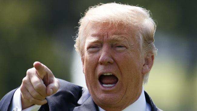 With the US dollar’s fall, Donald Trump has got what he wished for. Pic: AP