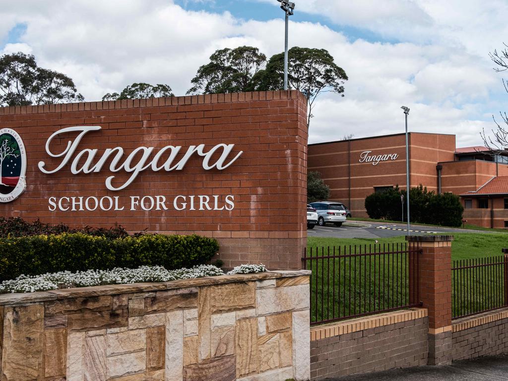 Tangara School for Girls has been linked to at least 17 COVID-19 cases. Picture: Flavio Brancaleone/NCA NewsWire