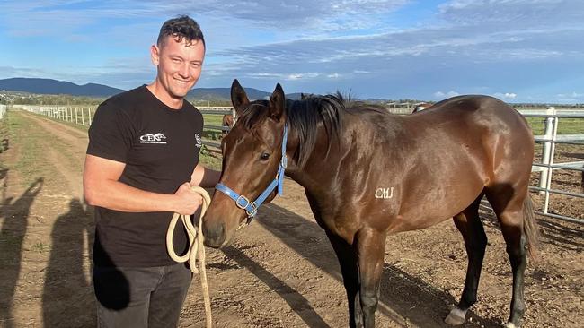 James Moore, grandson of legendary jockey George, is off to a flying start in his own training career in Queensland. Picture: Supplied