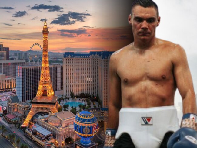 Penis protesters, spying: Tszyu’s wacky Vegas week