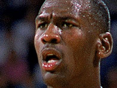 1989: Michael Jordan #23 of the Chicago Bulls with the ball during the game. Mandatory Credit: Mike Powell /Allsport