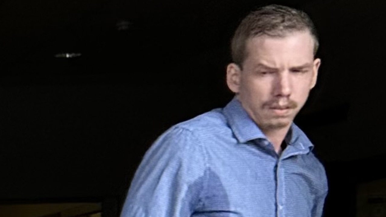 Mitchell Jordan Raddatz leaving Maroochydore Magistrates Court on Thursday. Picture: Sam Turner