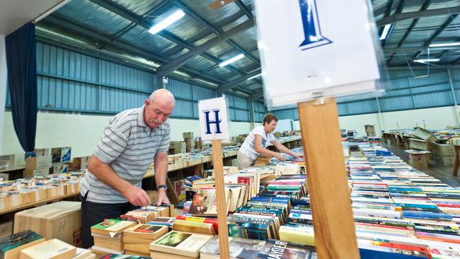 The Rotary Bookfest, which is returning to Coffs this weekend, is one of many great events taking place. Photo: Rob Wright / The Coffs Coast Advocate