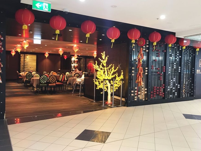 The Eight Chinese Restaurant at 9-13 Hay Street Haymarket.