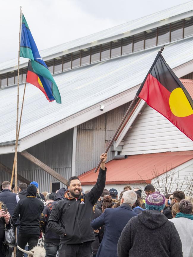 NAIDOC Week march in Toowoomba. Monday, July 4, 2022. Picture: Nev Madsen.