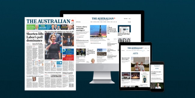 Subscribe to The forAustralian for full access to every story on all of your devices, and more.